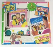 Vtg Fisher-Price The Puzzle Place On My Own Reader Interactive Read Along Books