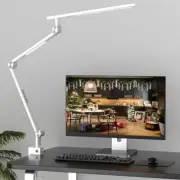 LED Desk Lamp, Desk Light for Home Office, Dual Light Source 18W White