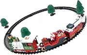 BESPORTBLE Christmas Train Toy Boys and Girls Educational Toy Battery Train Set Tracks Vintage Decor Desktop Adornment