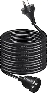 AC Extension Cable Austrialian 3 Prong 5M 1.0mm 3 Cores Wire Male Female Plug Socket Power Cord Outdoor 10A 250V