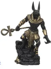 Egyptian Anubis - Guardian Of The Dead Statue 9 Inches Tall