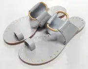 TORY BURCH Women’s Sandals Ravello Studded CLOUD BLUE 22.5cm