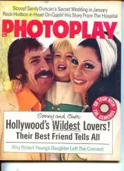 MAG: Photoplay-Sonny-Cher-Lucille Ball-Michael Cole-Glenn Ford-Sept-1972