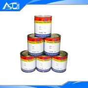 6 Color Screen Printing PVC 2.2Lb/ 1Kg Press Plastisol Ink Black/ White/Red