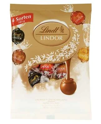 Lindt Chocolate Balls Mix With Zartschmelzender Filling 145g 2er Pack Of