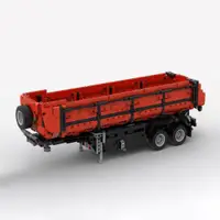 在飛比找蝦皮購物優惠-工程車積木 MOC-38001 翻斗卡車拖車 42078適用