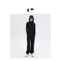 在飛比找ETMall東森購物網優惠-MOI呂燕女裝滑雪背帶褲設計師