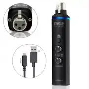 Pyle Microphone XLR-to-USB Adaptor (USB Mic Interface, Plug-and-Play PDUSBPP10