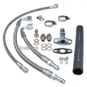 For 95~ Hyundai's Galloper II&TCI 4D56T 2.5L TF035 TD04 turbo oil&water line kit