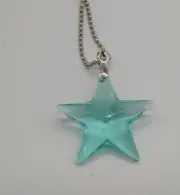 Swarovski Crystal Antique Green 28mm Star 8815 Suncatcher /Prism / Ornament