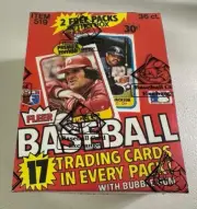 1981 Fleer Baseball Wax Box BBCE Wrapped and Sealed