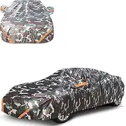 Oxford Car Cover for Mercedes C-Class Sedan/Estate C180/C200/C220/C260/C300/C400| All-Weather Rain Snow Resistant Scratch Resistant Protection Accessories,Indoor and Outdoor(Camouflage,C220)
