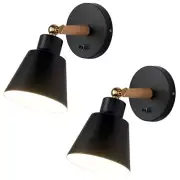 Wall Light fixtures Nordic Wall Sconce Lamps Macaron Edison Copper lamp 2Pack