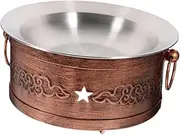YARNOW Camping Cooking Pot Stove Set Everyday Pan Stainless Steel Cookware Hot Pot