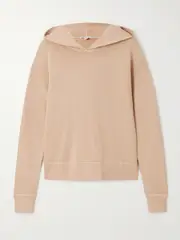 [James Perse] James Perse - Cotton-jersey Hoodie - Pink - 1 1 Pink