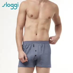 【sloggi Men】ORGANIC COTTON系列寬鬆平口褲(沉穩灰)