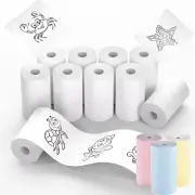 57x25mm Direct Thermal Paper Sticker Self-Adhesive DIY For Mini Thermal Printer