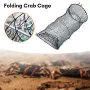 Crab Trap Net Prawn Shrimp Crayfish Lobster Eel Bait Folding Fishing Pot Catcher