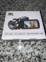 8K 64MP Video Camera 18X Digital Camcorder Video Camera 3.0 inch Flip Screen
