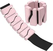 Ankle Weights- 17.8x7.7x1.3cm Comfortable Wrist Weights For Women | 2X Adjustable Arm Weights For Women, Adjustable Strap Bracelet Pilates For Enhanced Wrist Support For Strength Training