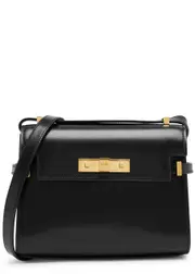 Saint Laurent Manhattan Mini Leather Shoulder bag - Black ONE SIZE