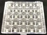 1X Plastic Sewing Machine Bobbin Storage Box with 272152 - 25pcs
