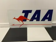 TAA AIRLINE AEROPLANE 600 X 300 MM METAL SIGN HEAVY DUTY GREAT FOR MAN CAVE BAR