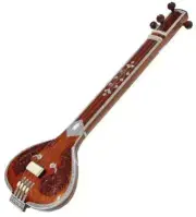 Lightweight Design Handmade Tunwood Flat Tanpura Indian Classical Music With Bag