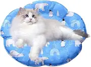 Generisch Dog Cooling Blanket, Cooling Pad for Dogs, Chill Pet Pad, Non-Slip, Waterproof, Self-Cooling Mat, Breathable Dogs, Cats, Washable for Indoors, Outdoors, Outdoors