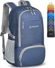 Foldable Backpack - Lightweight Folding Backpacks 30L, Packable Hiking Daypack f