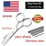 MULTI-PURPOSE Round head SCISSORS For NAILS, HAIR, BEARD, CUTICLES, THREAD