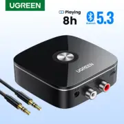 AUX Bluetooth Receiver Adapter for Home Stereo System, Hifi 3.5Mm RAC Bluetooth