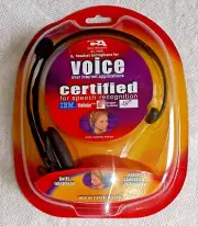 Cyber Acoustics AC-100R Headset Microphone for VOIP Noise Cancelling New NOS VTG