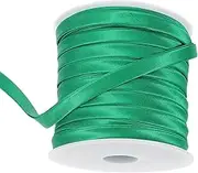 Double Fold Bias Tape Bias Binding Tape DIY Garment Accessories for Sewing Hemming Seaming Piping Quilting Green 54.68 Yards