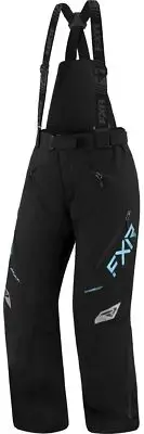FXR Edge Womens Snow Pants Black/Maui
