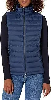 [Amazon Essentials] Women's Lightweight Water-Resistant Packable Puffer Vest