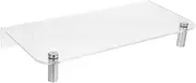 KOMBIUDA Monitor Stand Riser Durable Desktop Organizer for Laptops Displays Design Versatile Office Storage Enhances Workspace Efficiency