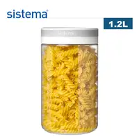 在飛比找PChome24h購物優惠-【sistema】紐西蘭進口旋轉密封罐1.2L