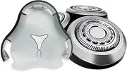 SH90 Rq12 Replacement Heads ，Compatible for Philips Norelco， Series 9000 S9911 S9731 S9711 S9511 S9111 S9031 S9988 RQ1275 RQ1275CC SH90 Replacement Head, Electric Shaver Accessories(1pcs)