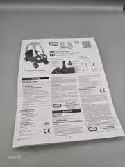 Little Tikes Princess Cozy Coupe Ride-On Buggy Instructions Book Manual