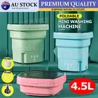 4.5L Foldable Washing Machine Non-slip Portable Mini Washing Machine for Travel
