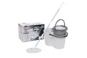 White Magic Turbo Spin Mop Hand Press