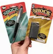 2 NEW SHOCK ITEMS - COMBO 1 LIGHTER & 1 PEN SHOCKING ~ GaG Gift Prank Joke