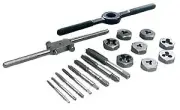Hanson Irwin 24608 18 Piece Metric/Fractional Tap and Die Set