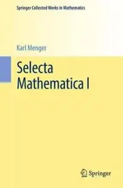 Selecta Mathematica I by Karl Menger (English) Paperback Book