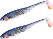 Bass Fishing Lures - PVC Soft Fishing Baits - Soft T Tail Freshwater Saltwater Fish Accessories for Salmon Pike Walleye
