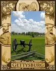 Gettysburg Pennsylvania Laser Engraved Wood Picture Frame Portrait (4 x 6)