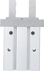 Gearwell Pneumatic Finger Cylinder, MHZ2-25D Air Gripper, Double Acting Precision Gripper for Automation