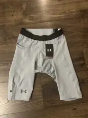 Under Armour UA SmartForm Rush Long Shorts Compression Men’s Small Grey 1370316