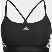 adidas Aeroreact Training Light-Support 3-Stripes Bra